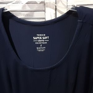 Torrid super soft tee size 2